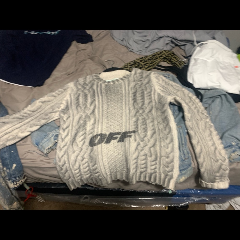 Off white sweater